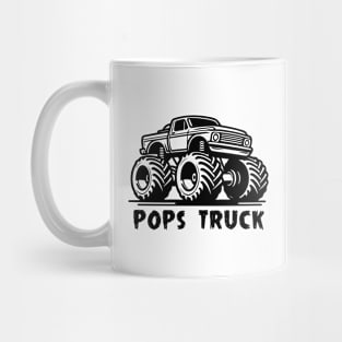 Pops Grandpa Design - Pops Truck Mug